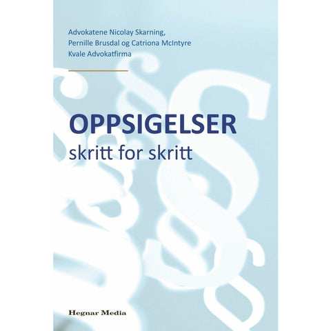 Oppsigelser skritt for skritt