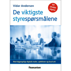 De viktigste styrespørsmålene - ny utvidet utgave
